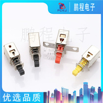 ps-22f06 3 self-locking non-locking button power switch Push straight key button Double row 6-pin set-top box switch