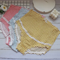 Pregnant women underwear summer thin high waist belly cotton crotch third trimester early pregnancy middle and late pregnancy large size