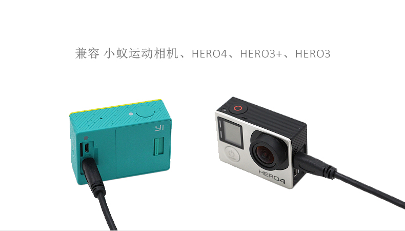 Phụ kiện GoPro hero5 black 4 3 camera máy tính truyền dữ liệu cáp HDMI HD Micro