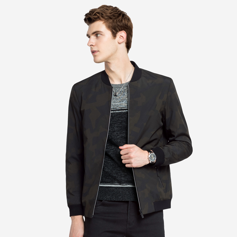 Camel nam mùa hè New nam Hàn Quốc thời trang ngụy trang chày Collar in Casual Jacket For Men.