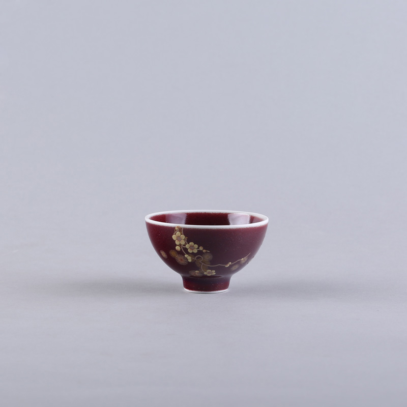 A garden international kung fu tea cup single tea cup master cup creative product cup ceramics, Japanese tea sets