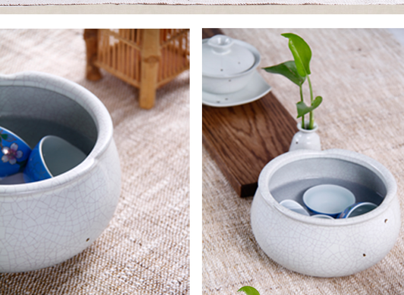 A lotus garden international your up slag washing your porcelain dou imitation song dynasty style typeface your up tea wash to kung fu tea accessories