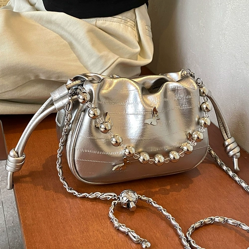 Шилинг высокий прядильный бренд подходит для женщин с осенью и зимой 2024 г. Новые четыре сезона Версий взрывной суперточной сумки женские модели