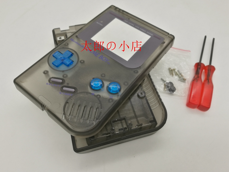 Nintendo GB game console black shell color button screwdriver conductive GAMEBOY initial shell