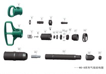B series air pick accessories OP series air pick accessories Commonly used air pick accessories for export to Russia