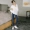 Quần legging mùa thu nữ mặc cotton cao eo Hàn chân hoang dã mùa đông dày phần chín quần rộng size đen
