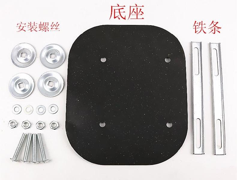 Sang trọng dày thép không gỉ xe gắn máy đuôi hộp xe Điện thân xe thêm lớn Scooter hộp lưu trữ thêm lớn thùng sau xe máy loại nhỏ