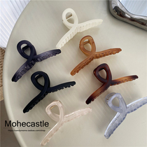 Suitable for hair volume multi-size hair catching frosted matt light profile Temperament Disc Hair Grip Clip Teenage Shark Clip Hair
