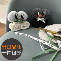 South Korea BOITY Sesame Street Big Eyes Stretch Hair Wash Hairband Headband Headband Hairband Headband Hairdressing Women