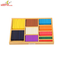 Math Teaching Aids Mont Montemi Sori Nursery School Children Early Education Enlightenment Toys Decor of Boxes Puzzle