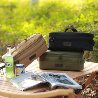 户外露营洗漱包工具包收纳包便携餐具地钉炉具地钉风绳野营手提包