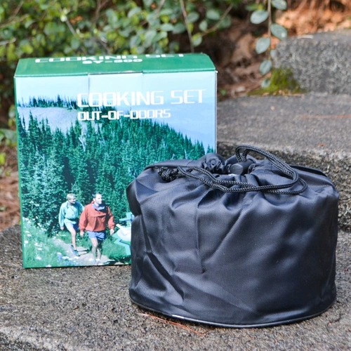 Наружные казарманные казармы 2-3 человека на открытом воздухе для приготовления пищи комбинированная плита Портативный невилочный горшок на открытом воздухе 300