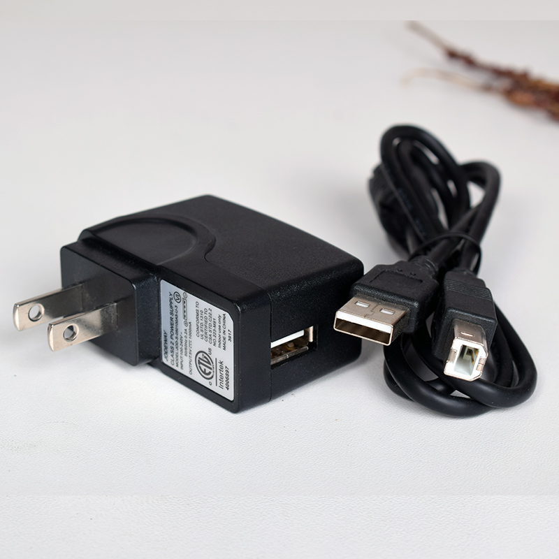 Vintage sub Interface Power Cord Adapter Charger 5v for 1017s Recorder Vinyl Gramophone