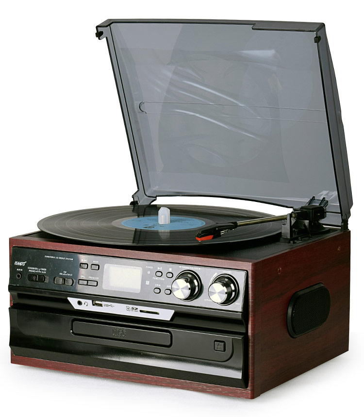 đầu đĩa than cho người mới chơi	 Máy ghi âm vinyl hiện đại Châu Âu CDFM radio U đĩa SD thẻ LP âm thanh retro ghi âm máy ghi âm cổ điển - Máy hát 	đầu đĩa than liên xô