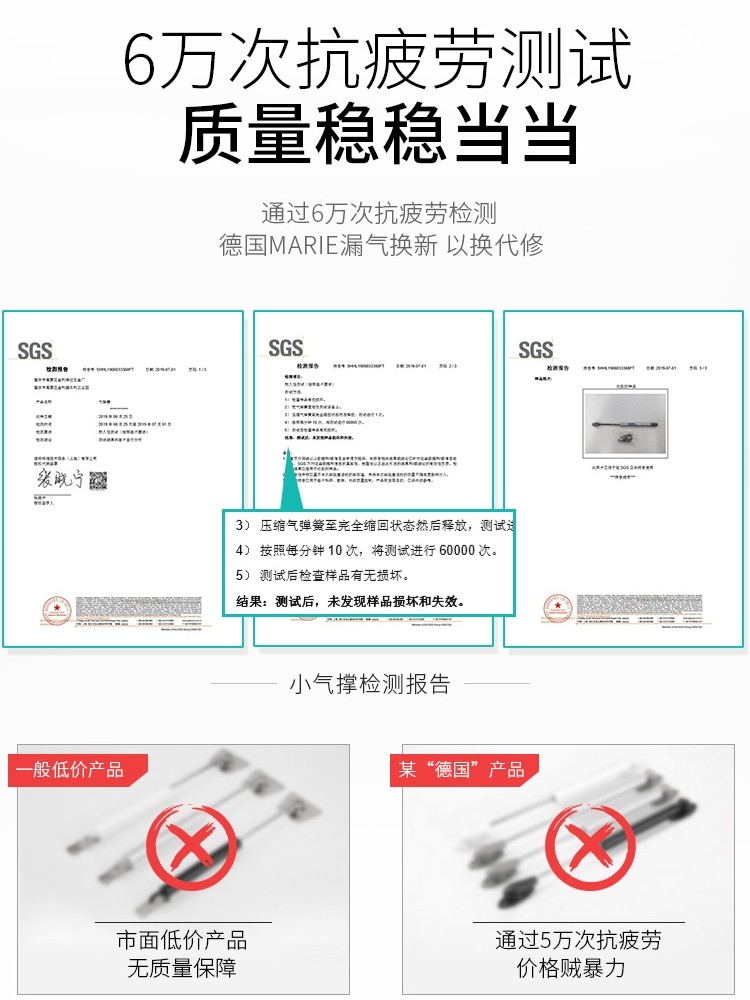 Hydraulic Support Rod, Hydraulic Strut, Pneumatic Telescopic Rod, Cabinet Flip-Up Door, Cabinet Door Gas Spring, Tatami Gas Strut