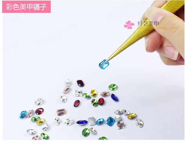 Công cụ nghệ thuật mỏng Nhíp móng tay khoan Trang trí đàn hồi Độ bền kéo dài Liệu pháp hình chữ A máy hơ nail