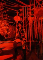 Nightclub Halloween gogo costumes Bar dance team dark angels interactive opening show costumes ds