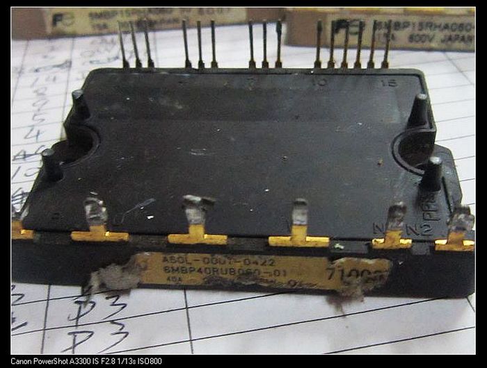 6MBP40RUB060-01 A50L-0001-0422 Main module