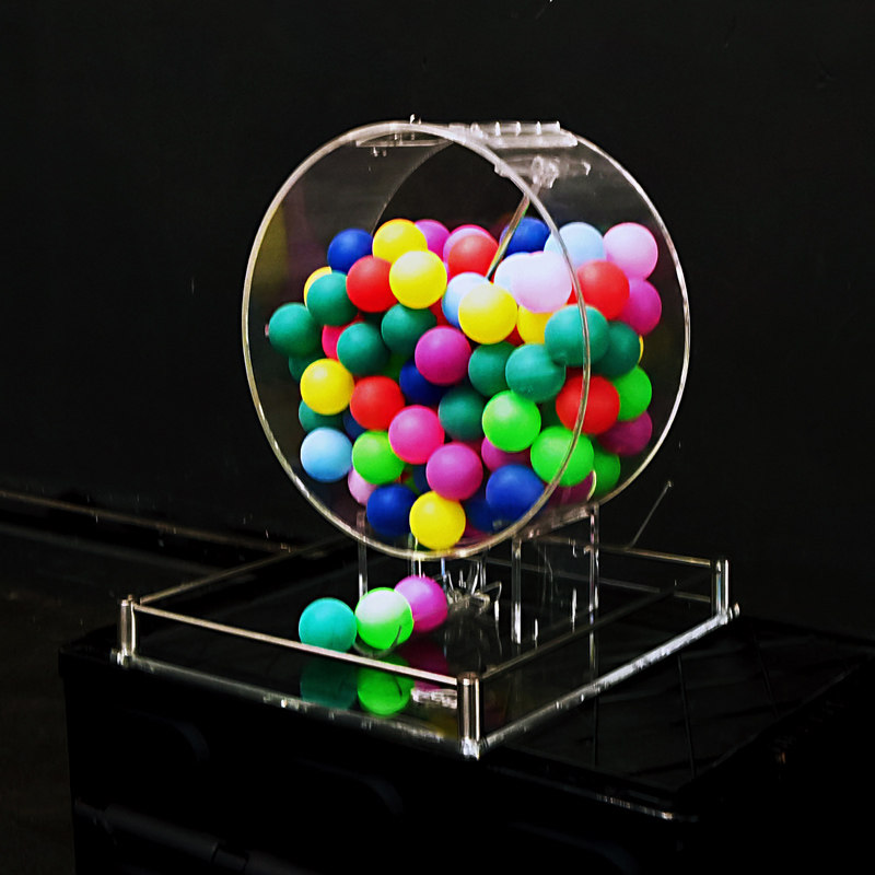 Manual rocking jackpot 30 ball non-electric digital table tennis machine