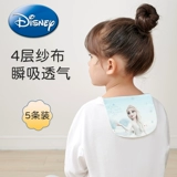 Дисней, хлопковое детское дышащее полотенце от пота для детского сада