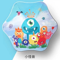 Маленький монстр округлый угловой детский зонтик [Anti -Light Strip+Anti -Stab Hand]