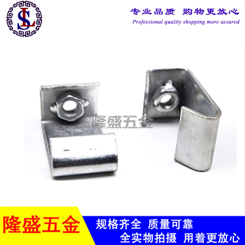 C-shaped steel hook code screw hook screw hook steel structure pendant ventilation duct buckle code channel steel elevator rack