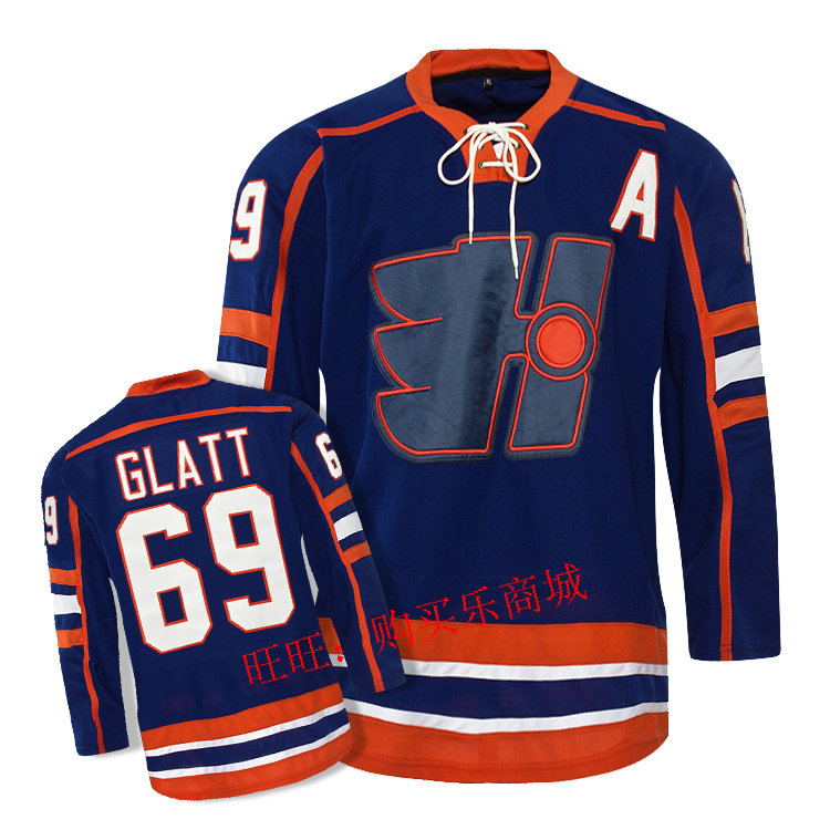 Movie version 69 Ice Hockey suit 69 #Glatt Goon Ice Hockey Jerseys