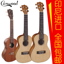 Camwood purple Wood Indonesia imported 23 26 inch beginner ukulele adult boys and girls small guitar