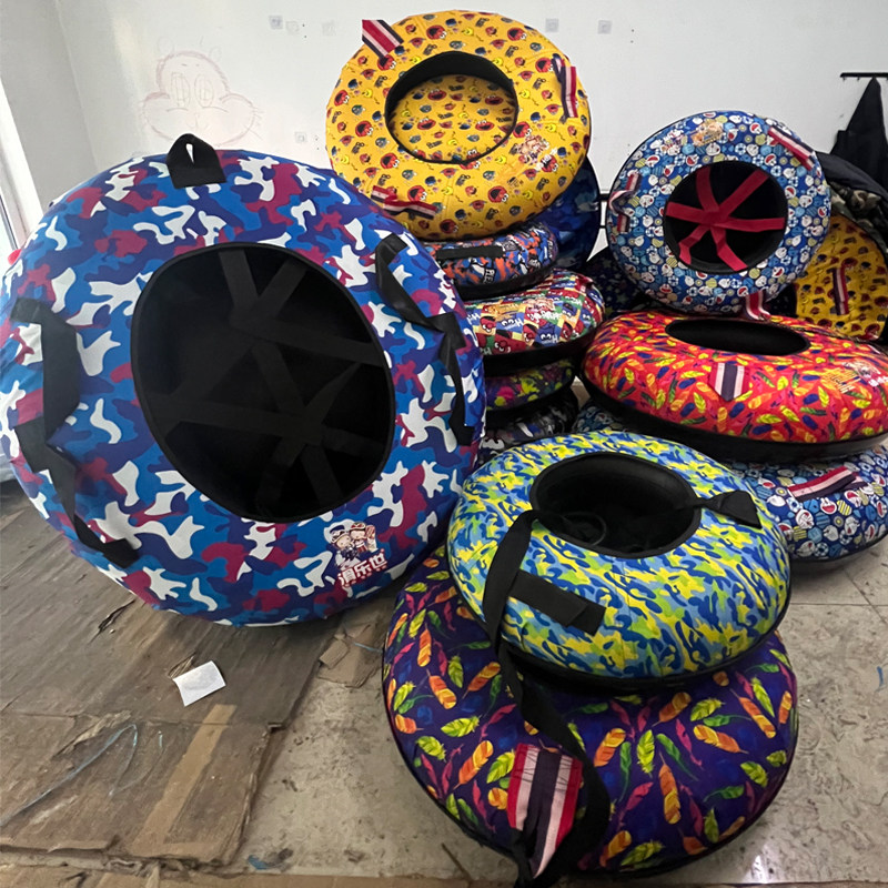 Лыжное надувное колесо, износостойкие шины, кушон, шайба, увеличенная толщина