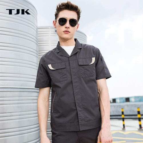 Летний тонкий дышащий износостойкий комбинезон, короткий рукав, делается под заказ