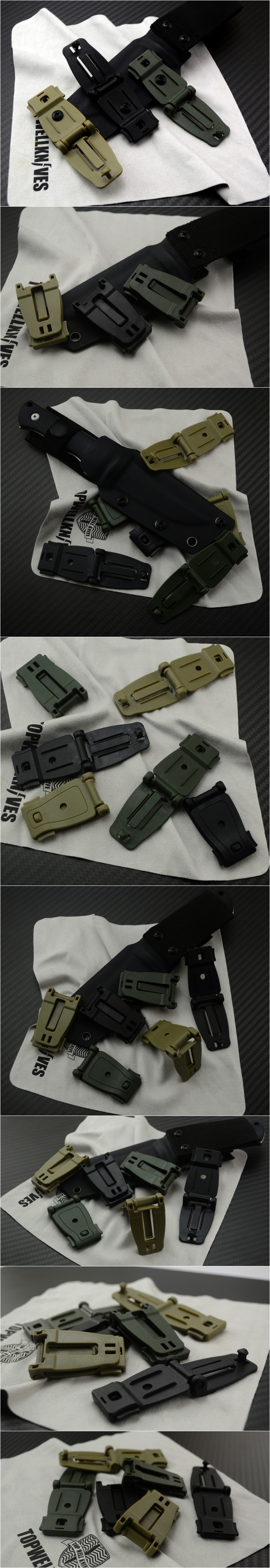 Công cụ đa năng công cụ còng tay bao kiếm clip khóa webbing lưu trữ khóa kết nối hệ thống MOLLE khóa cố định ba lô khóa