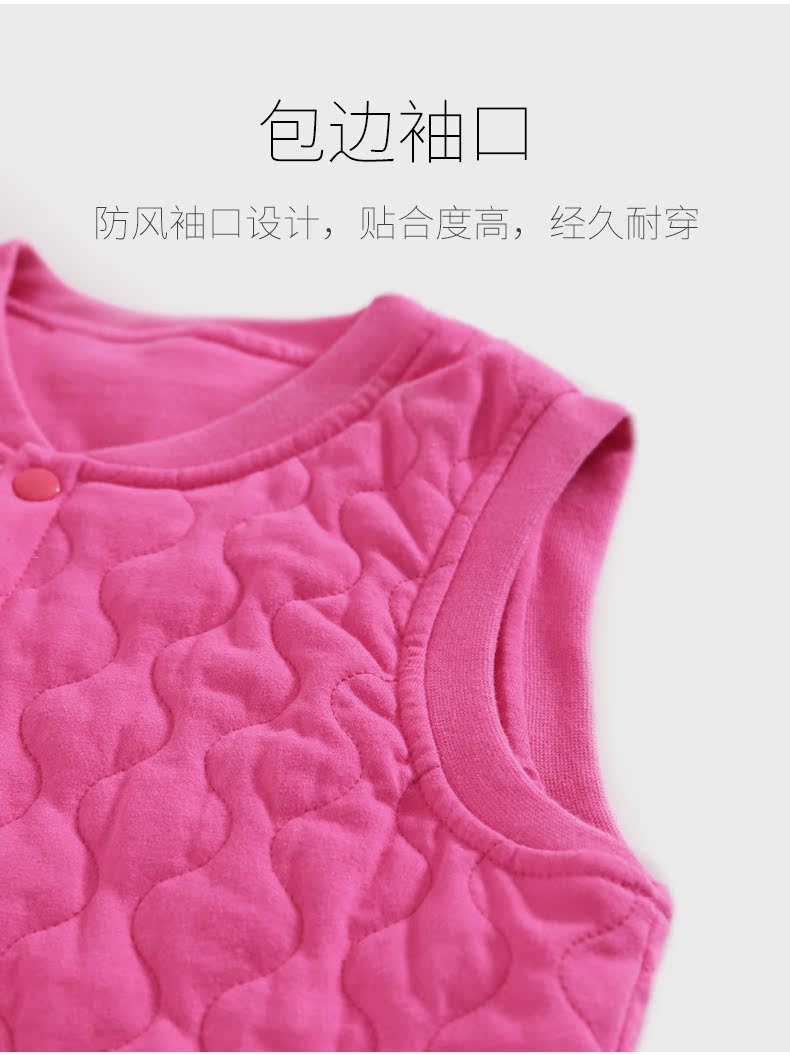 Cô gái vest mùa xuân và mùa thu bông bông mặc áo ấm cô gái mặc áo len trẻ em lớn cho trẻ em mặc mùa thu đông áo thun trẻ em