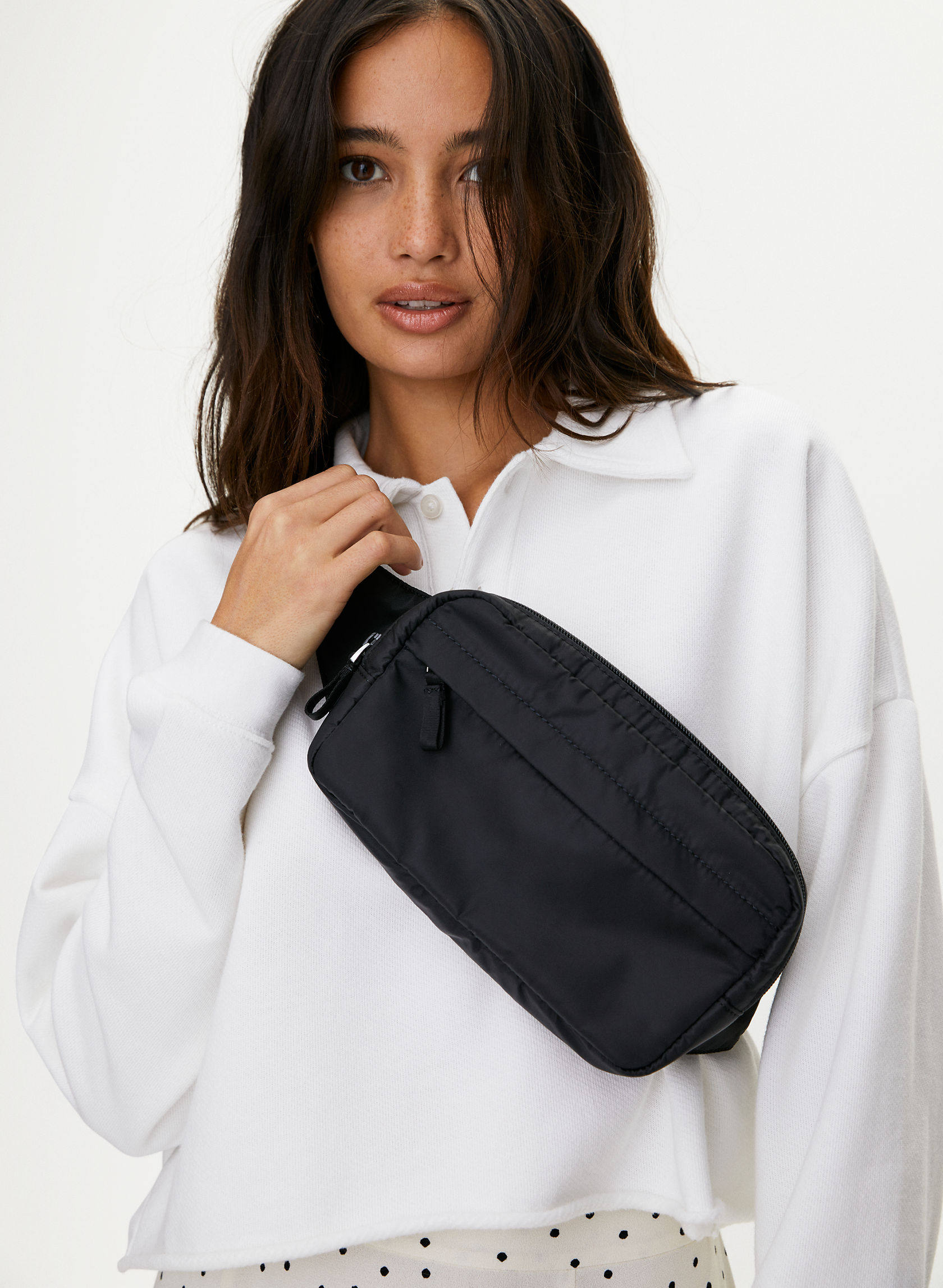 Canadian aritzia new waist bag female ins super hot tide chest bag one shoulder slung sports running waist bag female