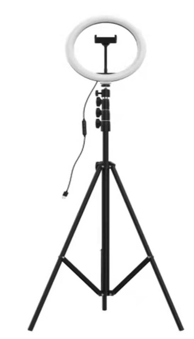 Mobile phone live bracket tonic light lamp main cast beauty and tender skin photo self-shooting video film Micron slapped light ring light