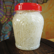 Yunnan Dehong specialty Dai flavor sour white bamboo shoots Dai flavor sour bamboo shoots 1kgx2 bottle soaked bamboo shoots boiled fish boiled chicken fried meat