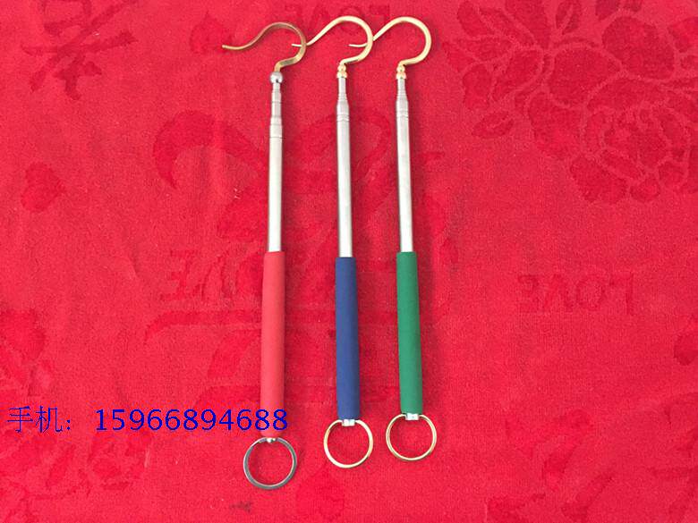 Bird cage stretched hook stretched hook stainless steel hook flat bird cage accessories 125 cm