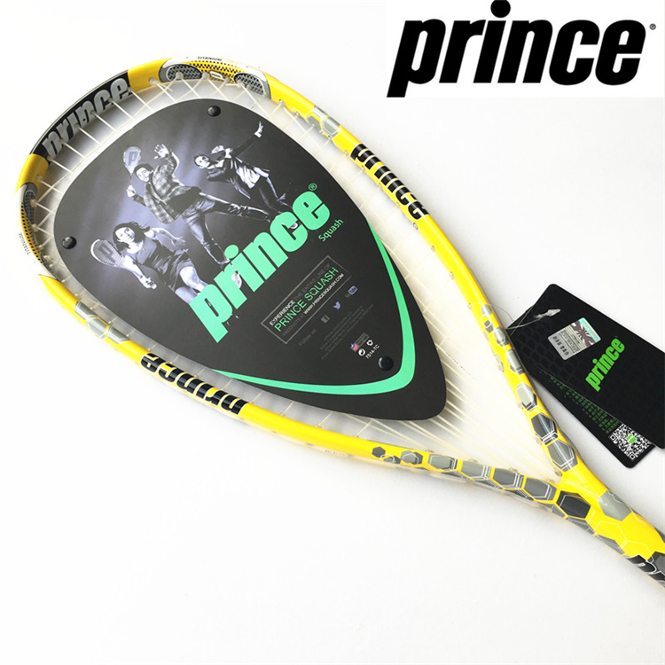 Chính hãng hoàng tử hoàng tử squash vợt người mới bắt đầu nhập cảnh cấp siêu nhẹ carbon nhôm squash vợt gửi tay keo vợt wilson