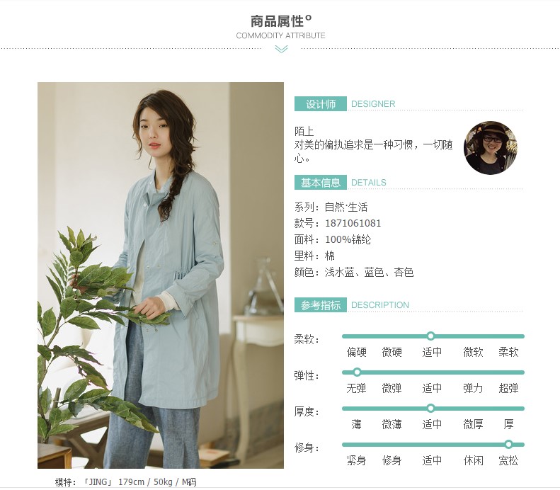 Trench pour femme INMAN   en Nylon - Ref 3226307 Image 9