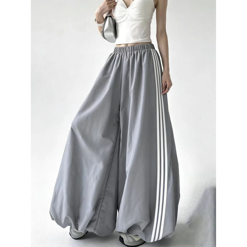 Popular Three-Stripe Sports Loose Jogger Pants, Unisex Summer Versatile Street Dance Wide-Leg Casual Quick-Dry Pants Popular Three-Stripe Sports Loose Jogger Pants, Unisex Summer Versatile Street Dance Wide-Leg Casual Quick-Dry Pants