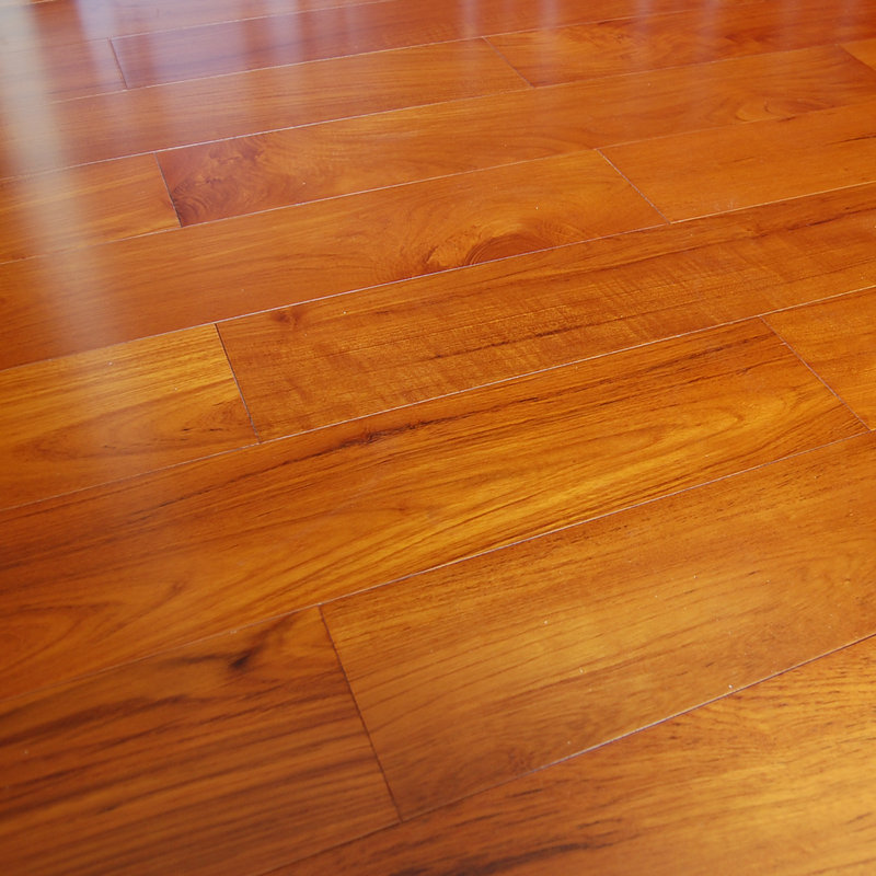 Authentic Wild Myanmar Teak Wood Log Pure Solid Wood Flooring Can Geothermal Warm Lock Home Manufacturer Custom Grey