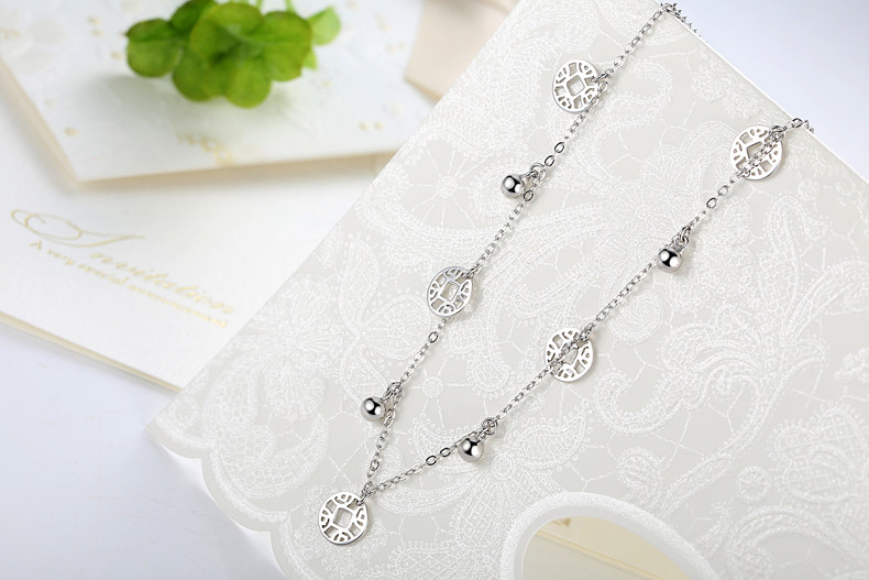 Chaine de cheville Femme en Argenterie - Ref 3102073 Image 9