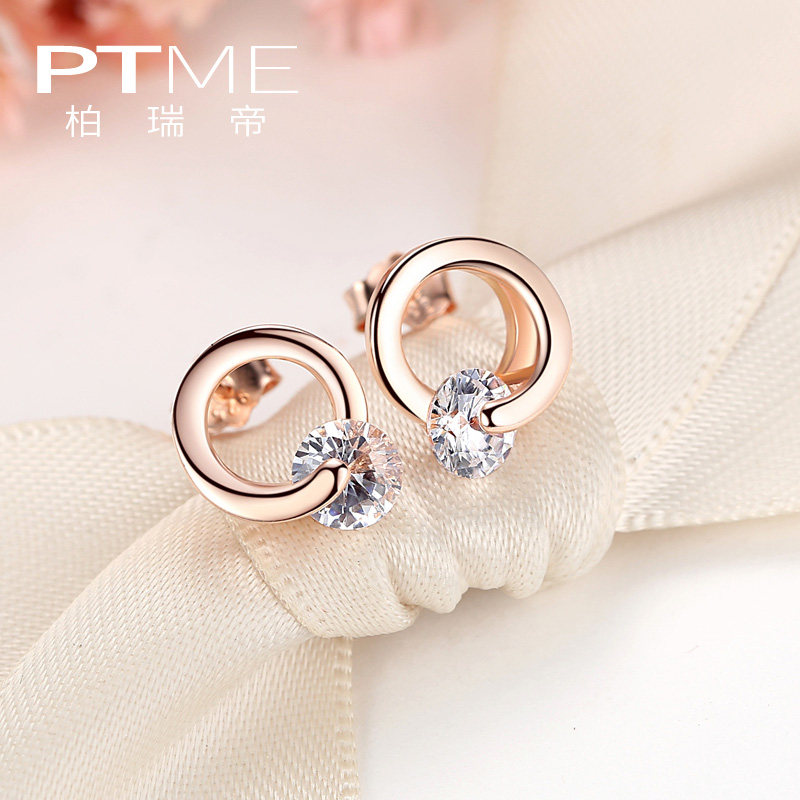 Sleeping free pick earrings female 925 sterling silver simple small delicate temperament earrings ear earrings 202021 new fashion