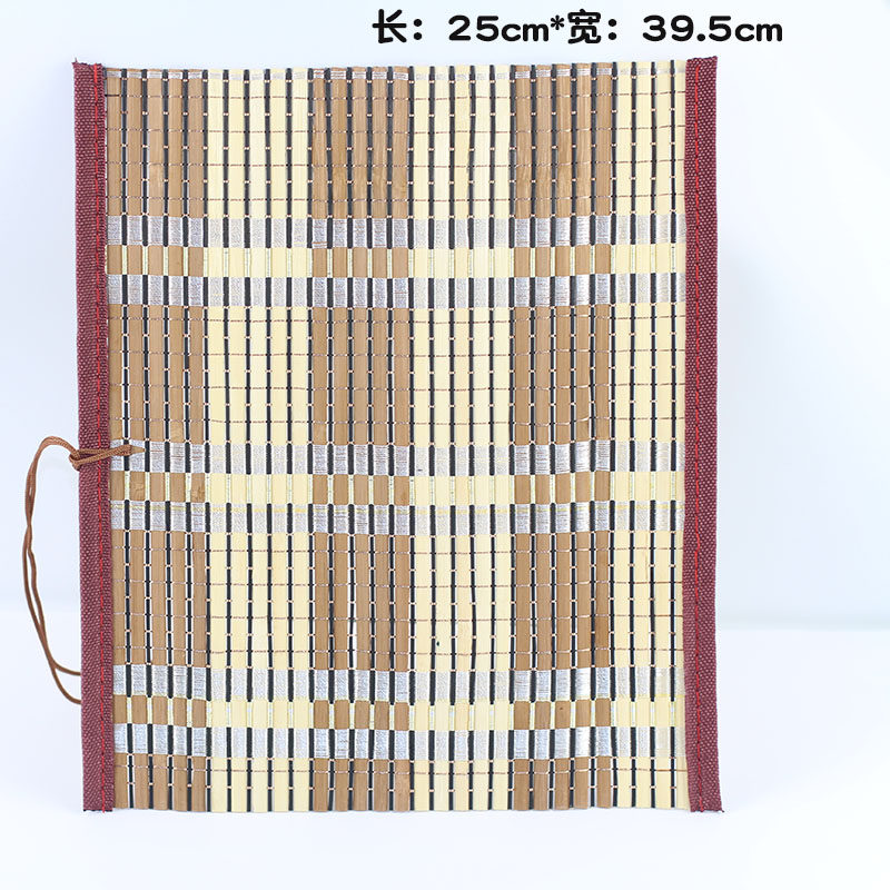 Brush curtain curly pen bamboo curtain vegetarian bamboo pen bag painting go out to carry a calligraphy country drawing pen