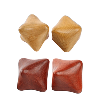 Rosewood hexagonal ball hand acupoint massage ball health care solid wood hand ball middle-aged and elderly handball health ball