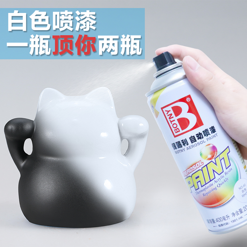 Paoli White Spray Painting Car Wall Metal Furniture Innate electric car Automatic waterproof hand wood pearl white