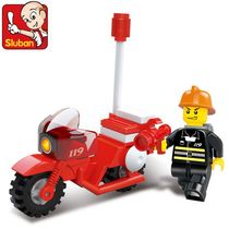 Small Luban 3-6-10 years old children boys and girls assembled and enlightened educational aircraft assembled and assembled building blocks toys