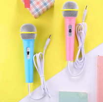 Childrens intelligent robot Universal microphone music microphone singing ktv early education machine ksong 3 5 accessories toys