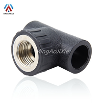  PE inner wire tee T20*1 2F inner thread tee T25*1 2F PE water supply pipe fittings Inner tooth tee