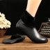 Mùa đông dày da phụ nữ không thấm nước và nhung chống trượt sàn vớ vớ vớ thuyền [full shop full 18.8] tất trắng Vớ mắt cá chân