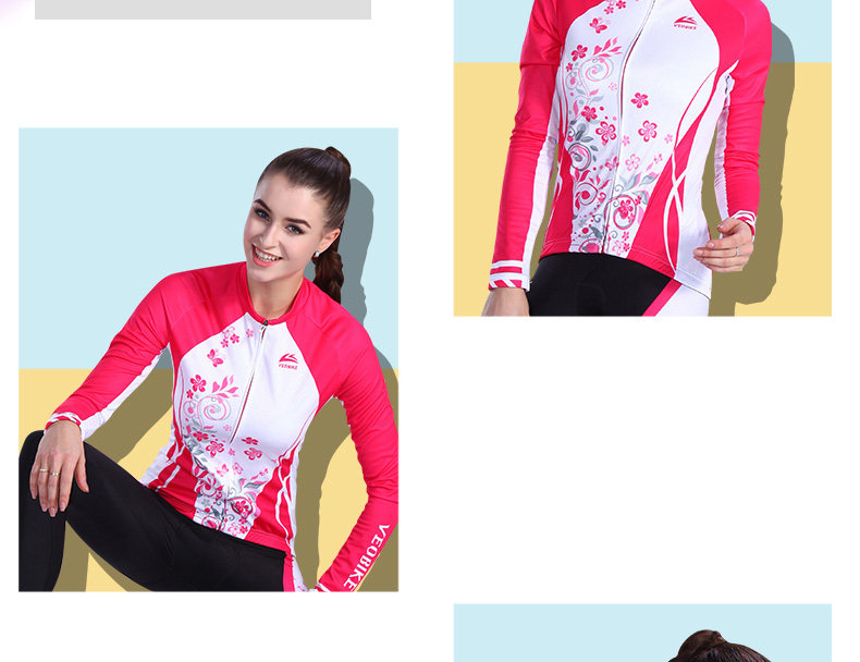 Tenue de cyclisme femme VEOBIKE - Ref 2230791 Image 17